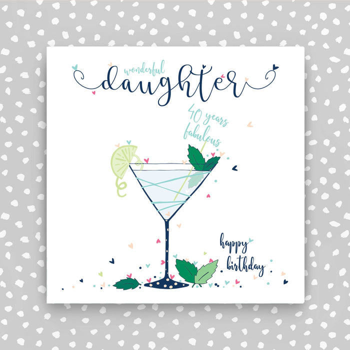 Daughter 40th Birthday Card (NTJ14)