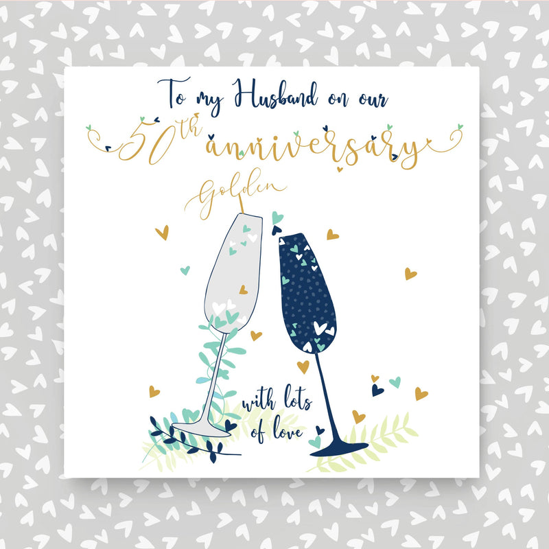 Husband Golden Anniversary Card (NTJ151)