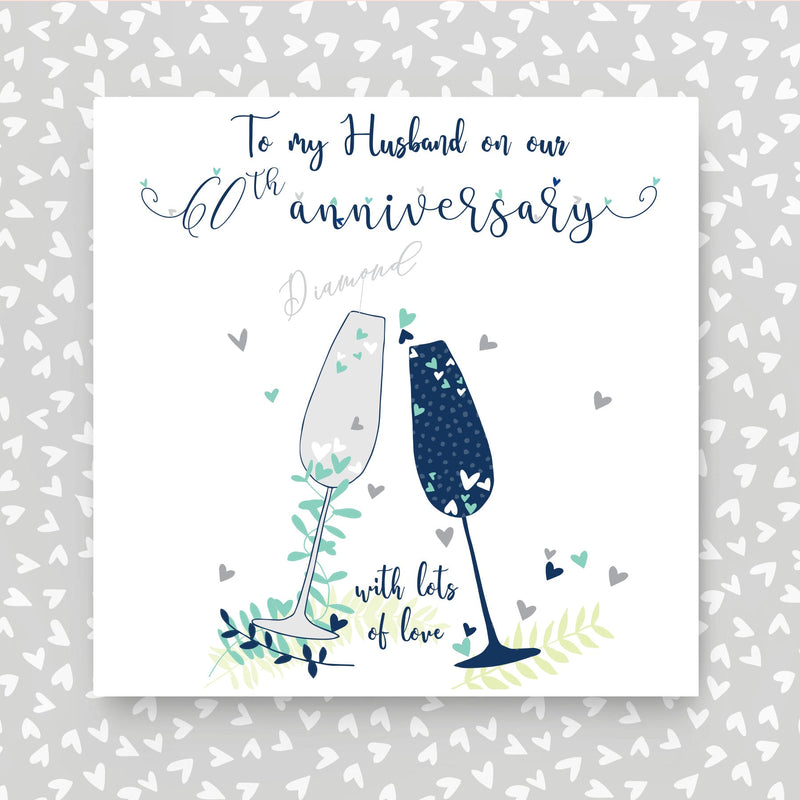 Husband Diamond Anniversary Card (NTJ152)