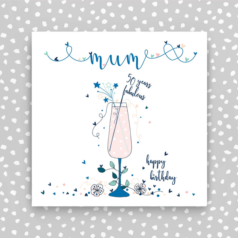 Mum 50th Birthday Card (NTJ19)