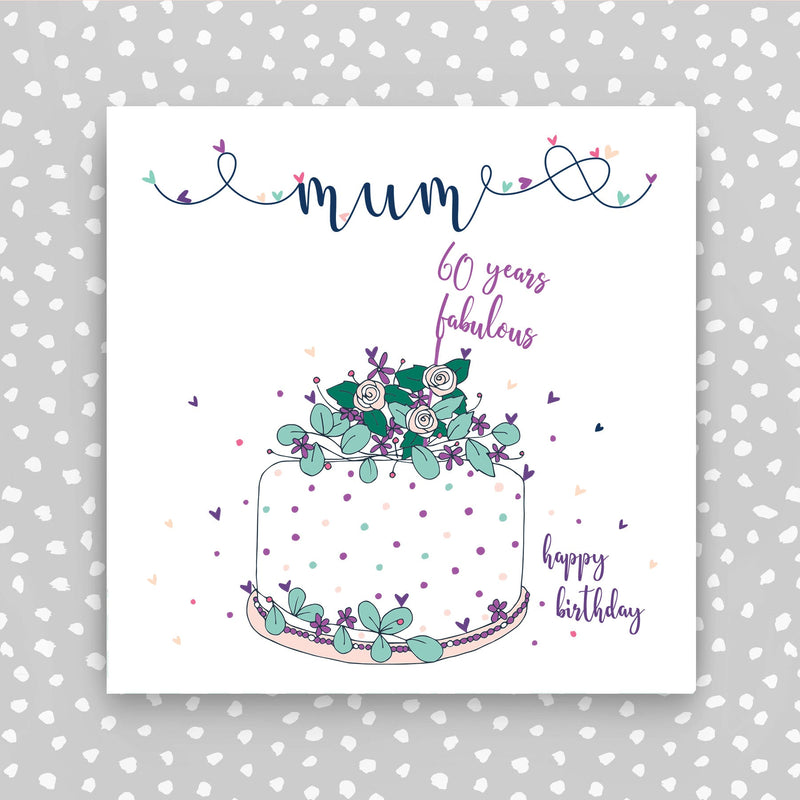 Mum 60th Birthday Card (NTJ21)