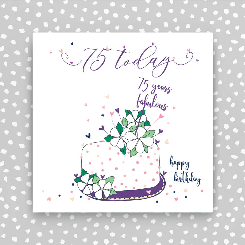 75th Birthday Card (NTJ30)