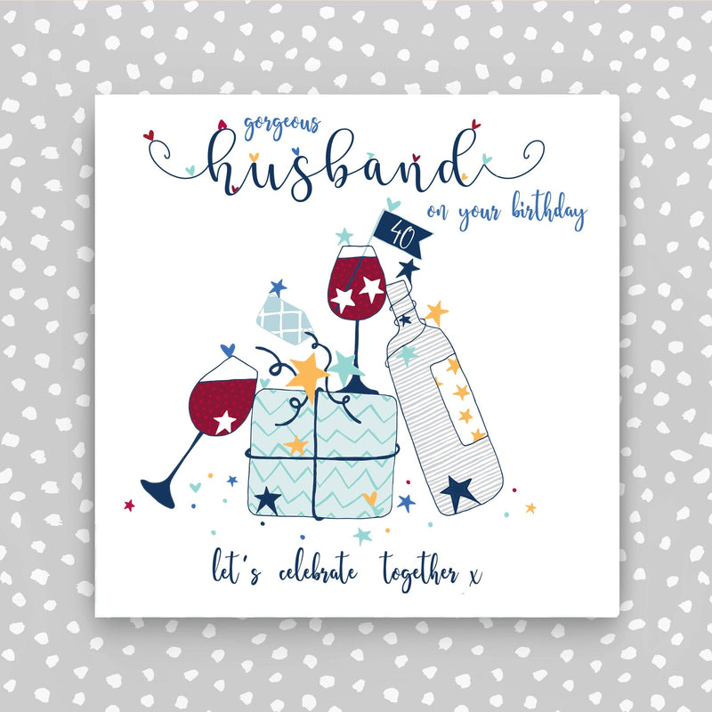Husband 40th Birthday Card (NTJ33)