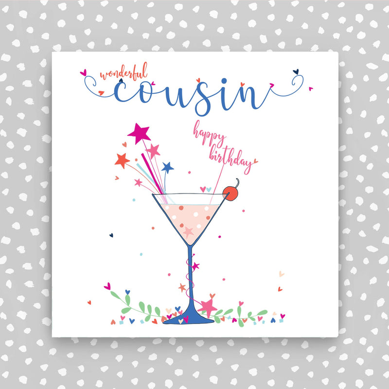 Wonderful Cousin Birthday Card (NTJ36)