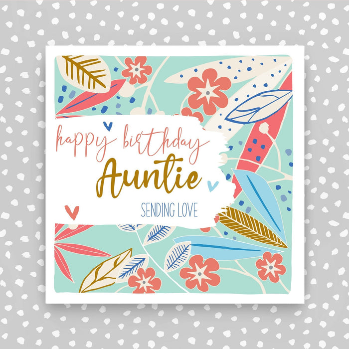 Auntie Birthday Card (PBS09)