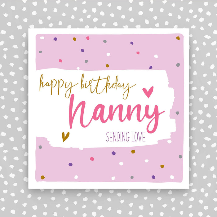 Nanny Birthday Card (PBS14)
