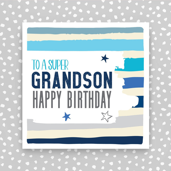 Grandson Birthday Card (PBS21)
