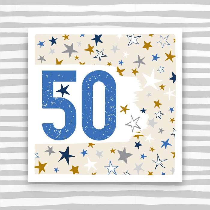 50th Male Birthday Card (PBS73)