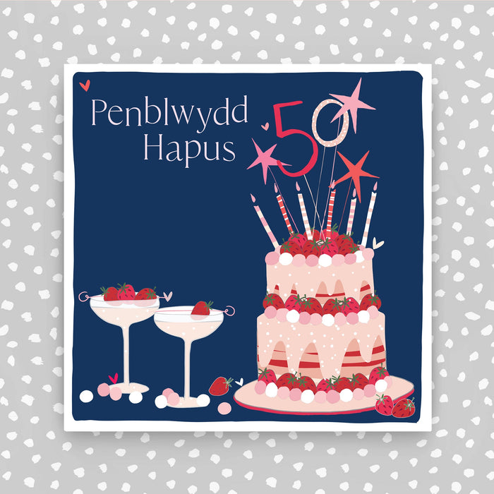 Welsh - 50 Penblwydd Hapus (Happy 50th Birthday) (PER26)