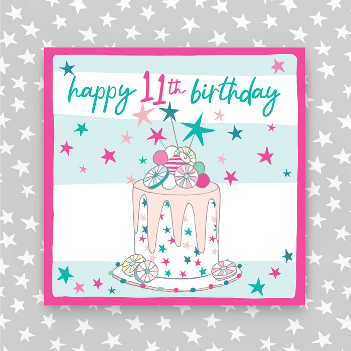 11th Birthday Card Girl (PH29)