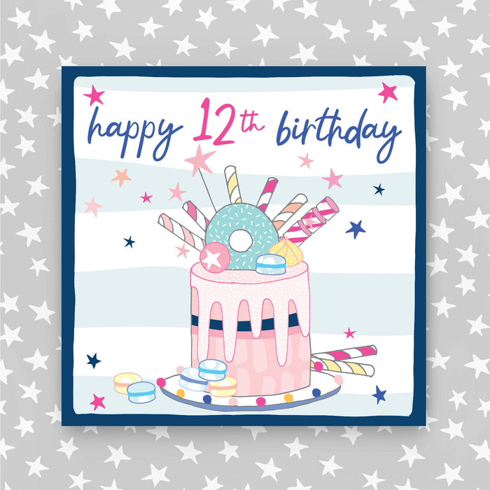 12th Birthday Card Girl (PH30)
