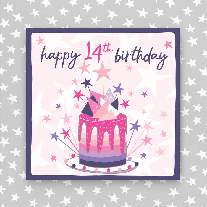 14th Birthday Card Girl (PH32)
