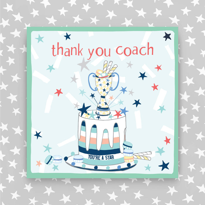 Thank You Coach Greeting Card (PH44)