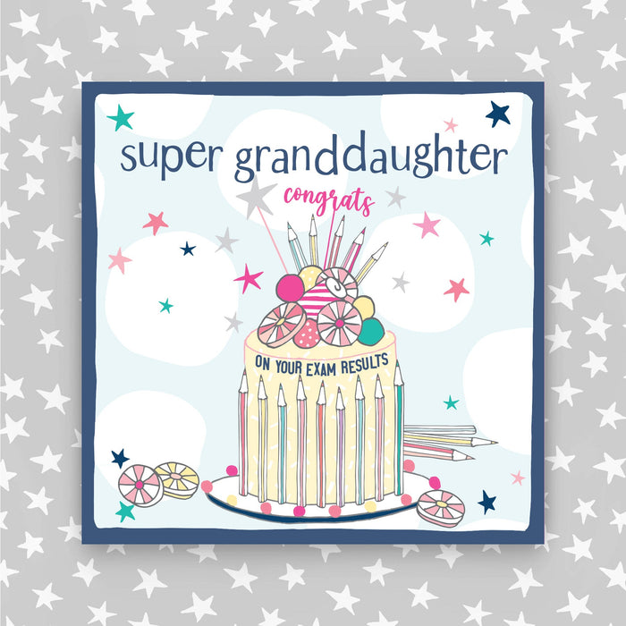 Super Granddaughter - Congrats on your exam results Greeting Card  (PH52)