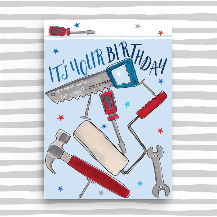 Happy Birthday - multi tools card (SS02)