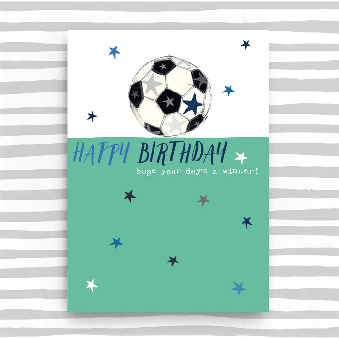 Happy Birthday - football card (SS07)
