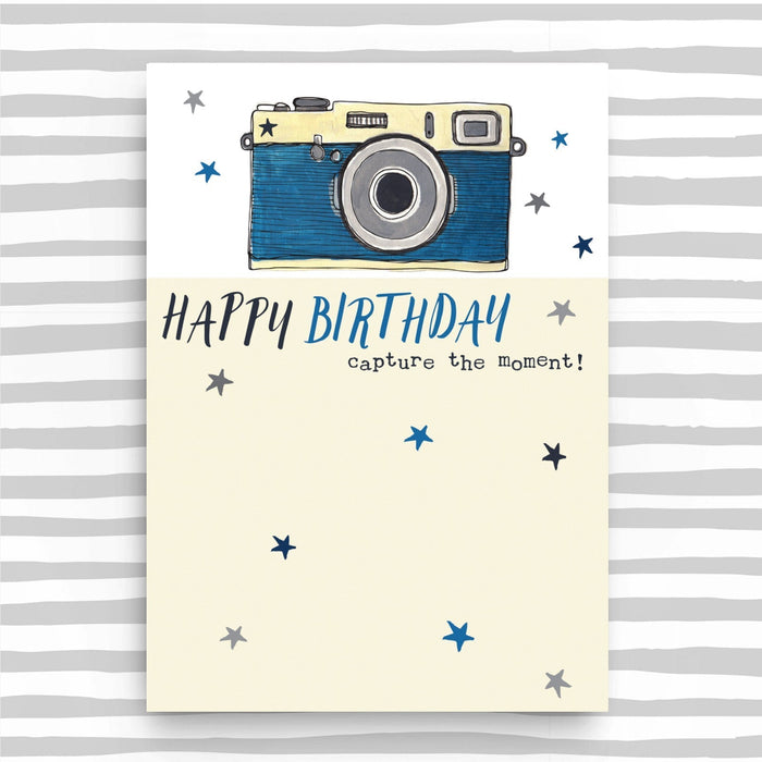 Happy Birthday - retro camera card (SS18)