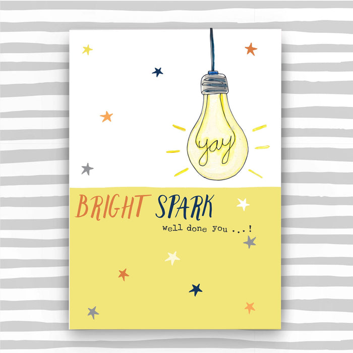 Bright Spark - well done card (SS24)