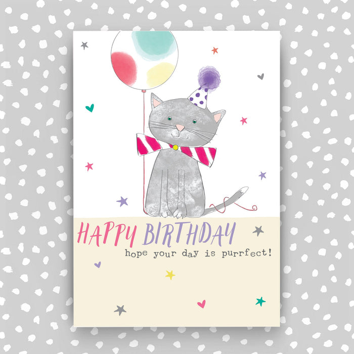 Happy Birthday Card - Kitten design (SS30)