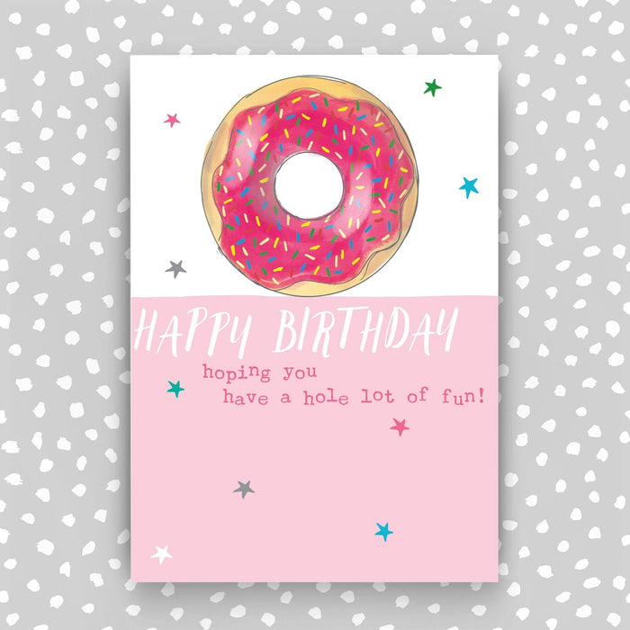 Happy Birthday Card For Her - Donut theme (SS34)