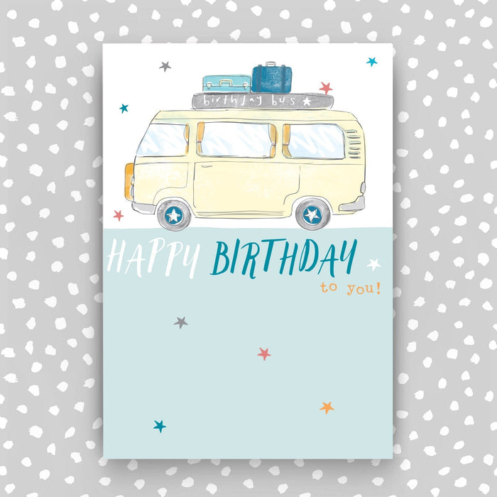 Happy Birthday Card - Camper (SS41)