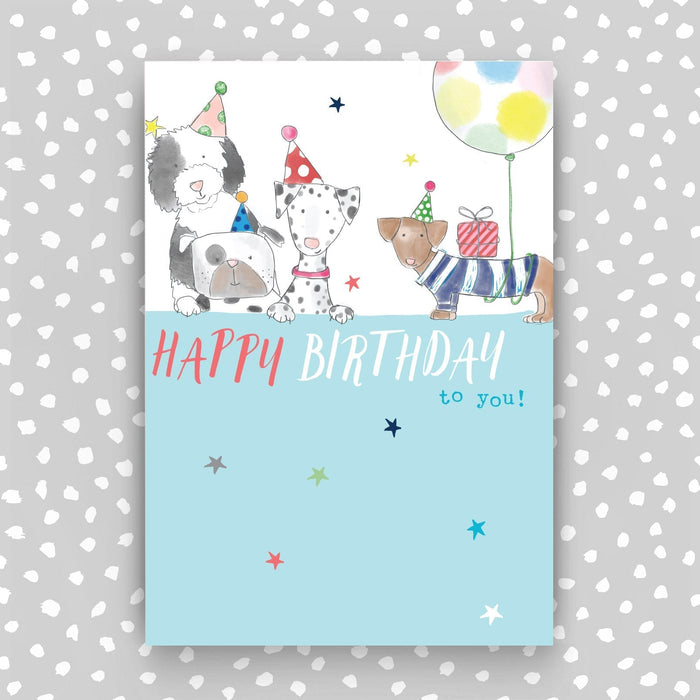 Happy Birthday Card - Dogs (SS42)