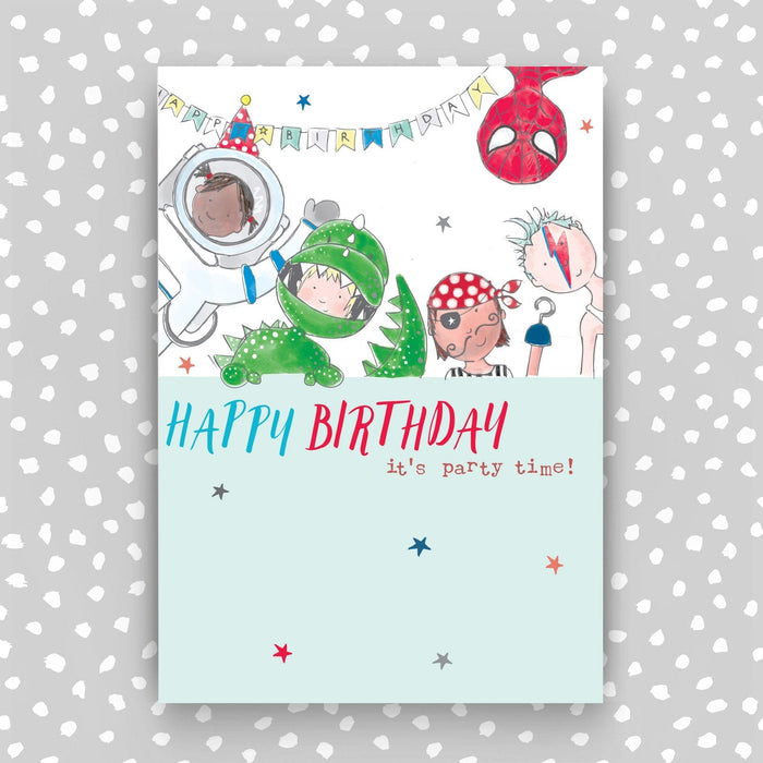 Happy Birthday Card - Fancy dress (SS43)