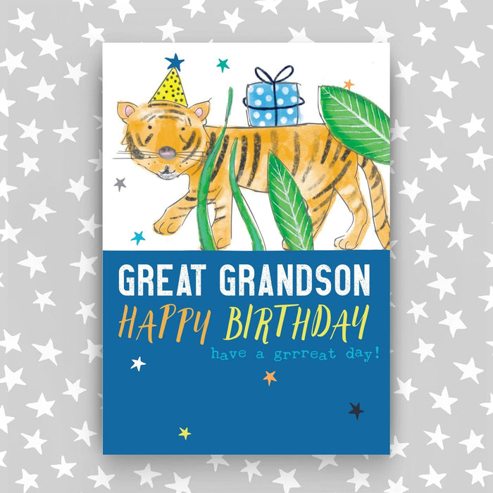 Happy Birthday Card - Great Grandson (SS54)