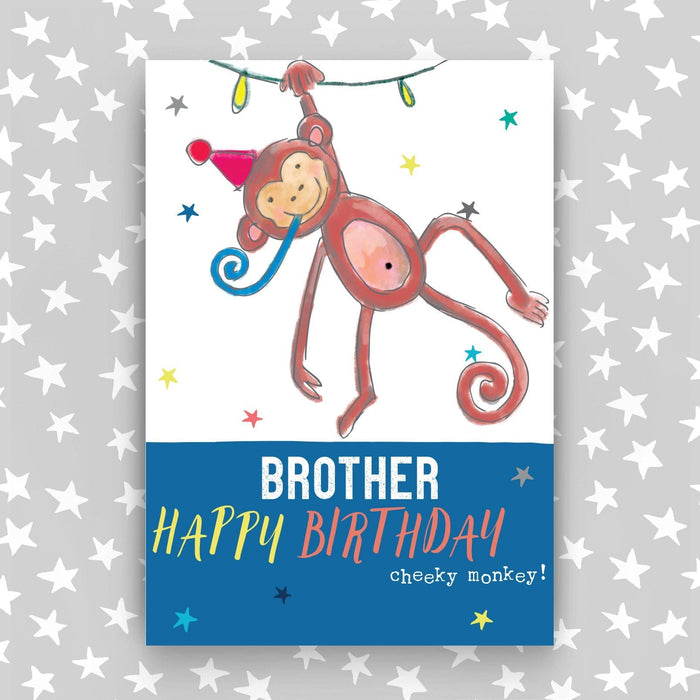 Happy Birthday Card - Brother  (SS55)