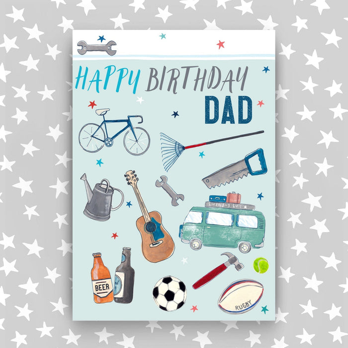 Happy Birthday Card - Dad  (SS60)