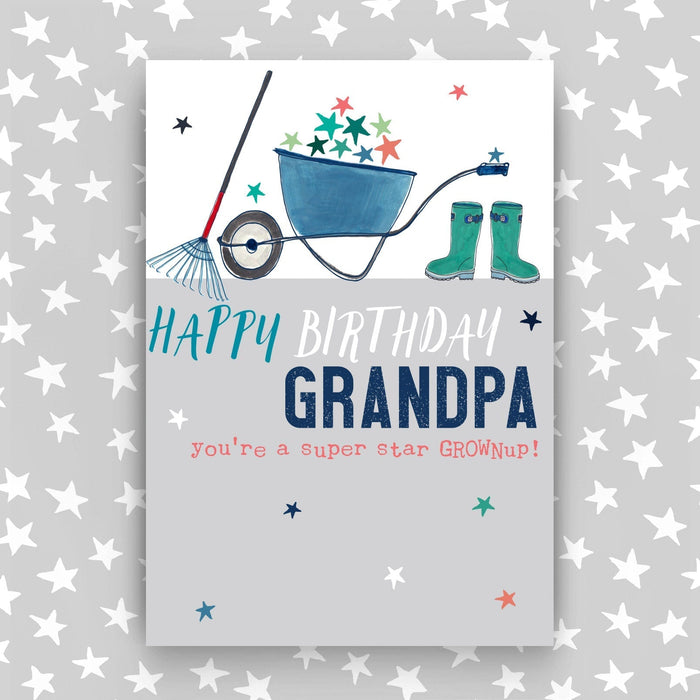 Happy Birthday Card - Grandpa  (SS62)