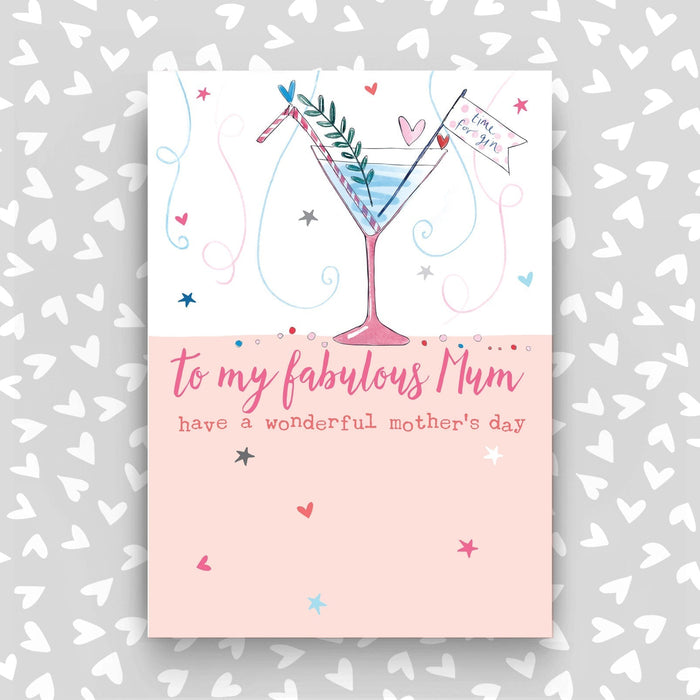 To my fabulous Mum - Mother's Day Card (SS81)