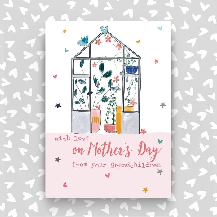 With love on Mother's Day Card - Greenhouse (SS86)