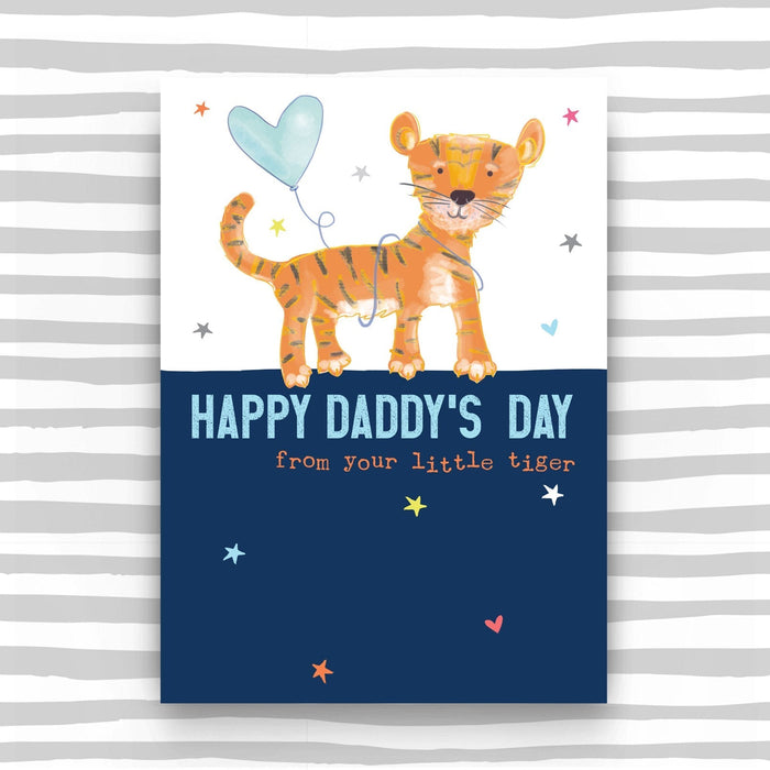 Happy Daddy's Day Card - Tiger (SS93)