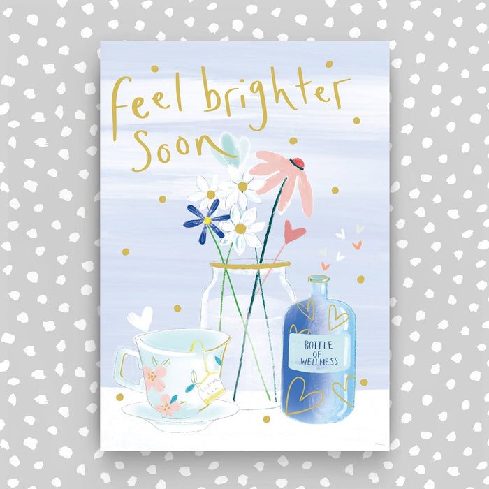 Feel Brighter Soon card, Get well soon (SUN21)