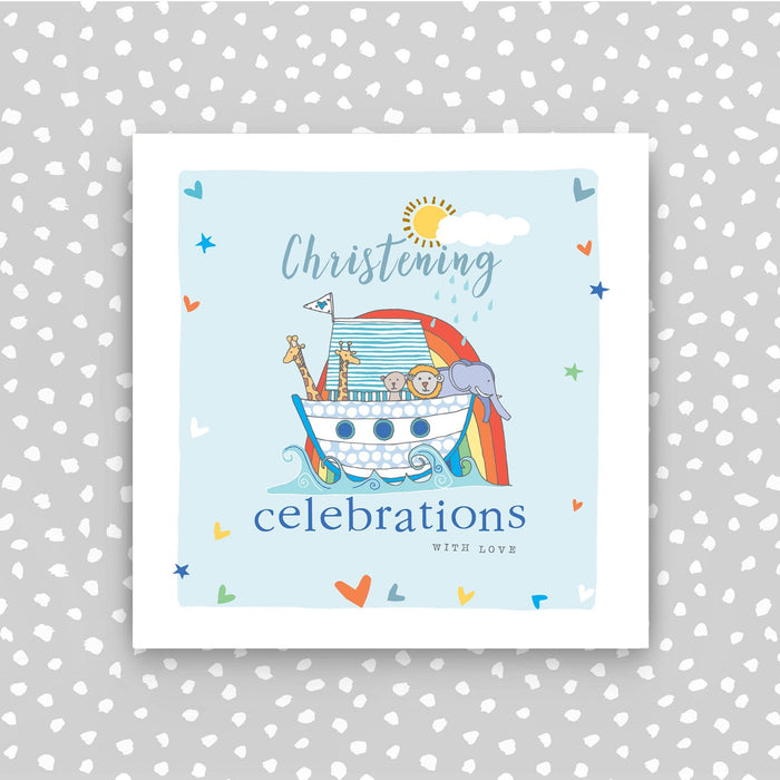 Christening Celebrations Card - Blue (TC07)