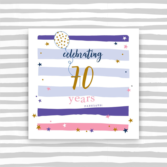 Celebrating 70 years female (TC34)
