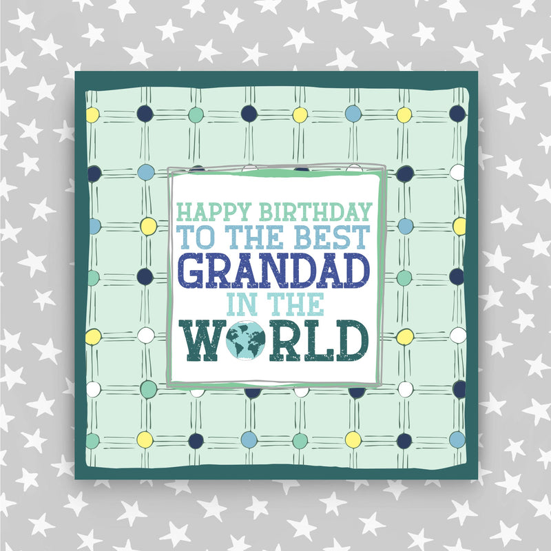 Happy Birthday Card - To the best Grandad in the world (TF101)