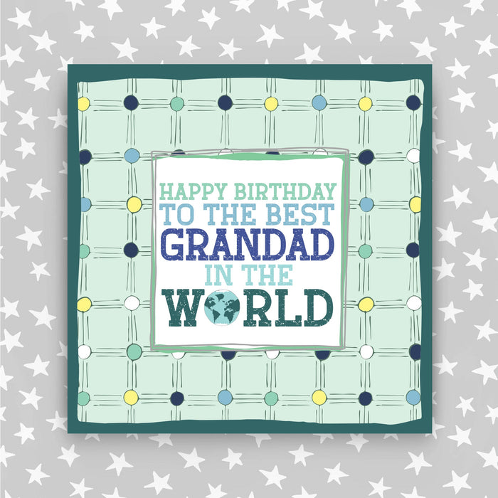 Happy Birthday Card - To the best Grandad in the world (TF101)