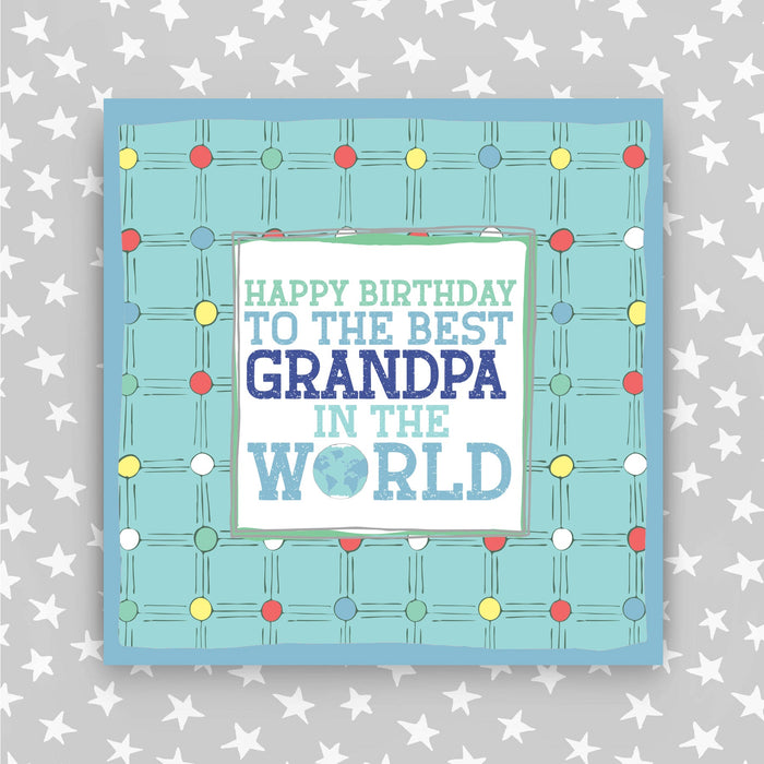 Happy Birthday Card - To the best Grandpa in the world (TF102)