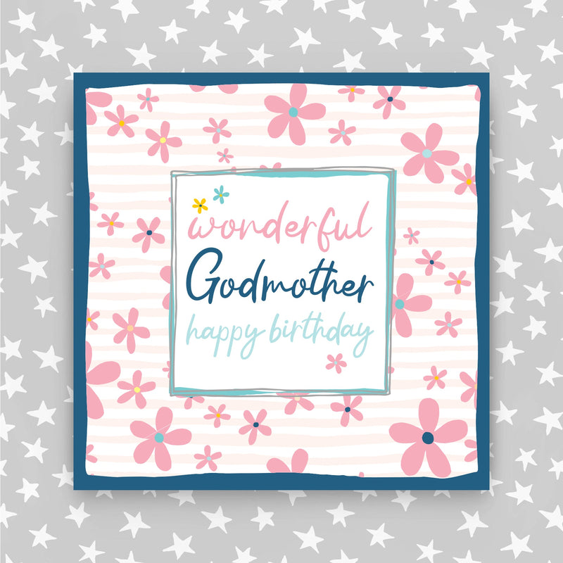 Happy Birthday Card - Wonderful Godmother (TF104)