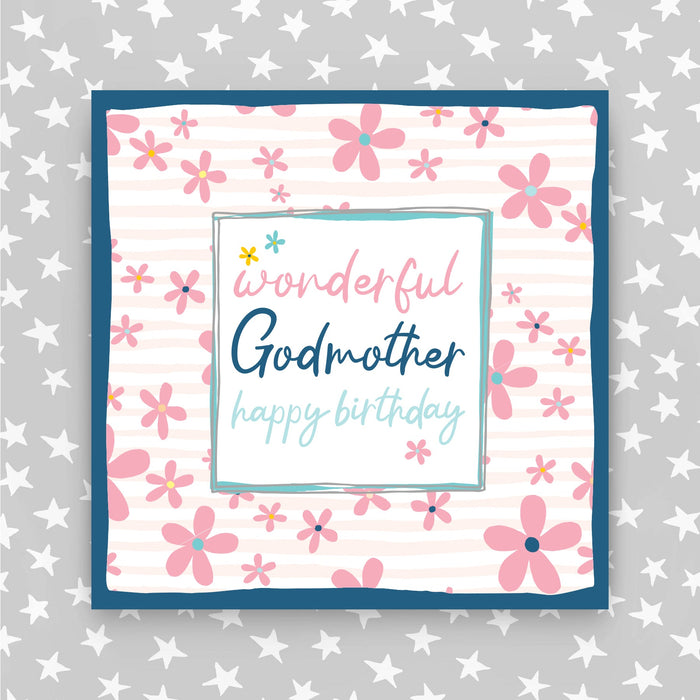 Happy Birthday Card - Wonderful Godmother (TF104)
