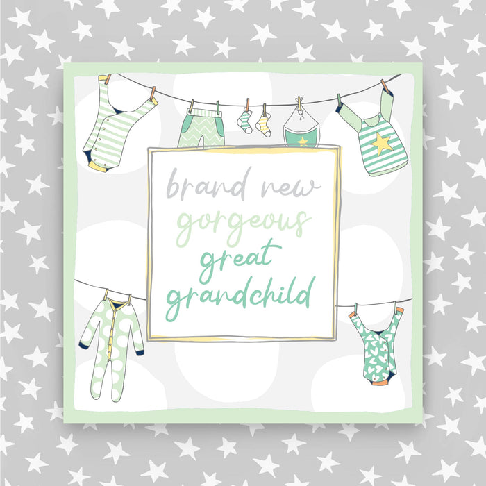 Brand New Great Grandchild Card (TF124)
