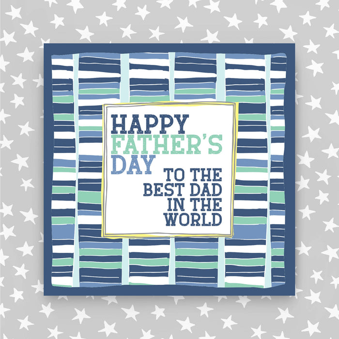Happy Father's Day Card - Best Dad in the World (TF36)