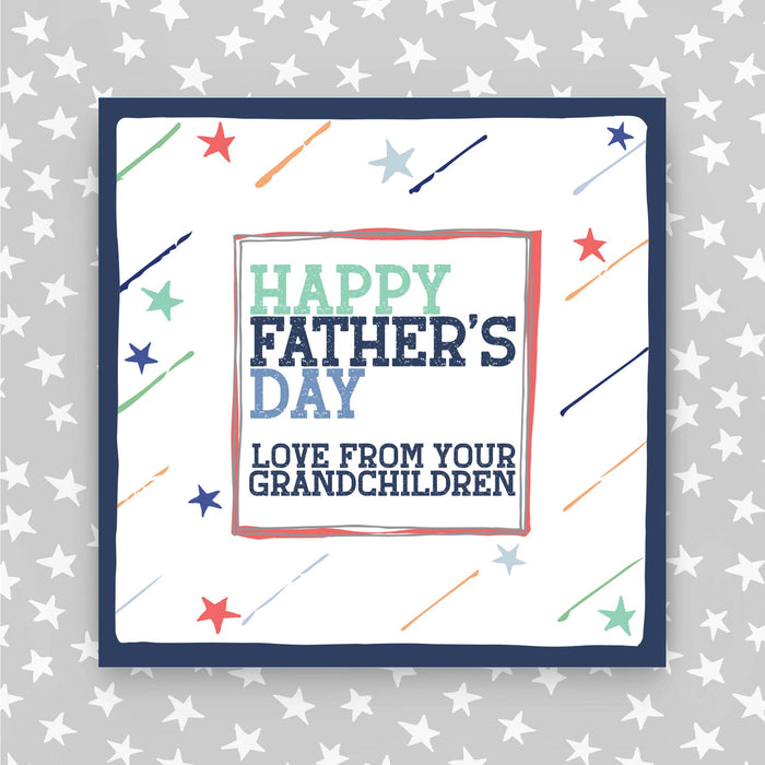 Happy Father's Day - from your grandchildren Card (TF42)