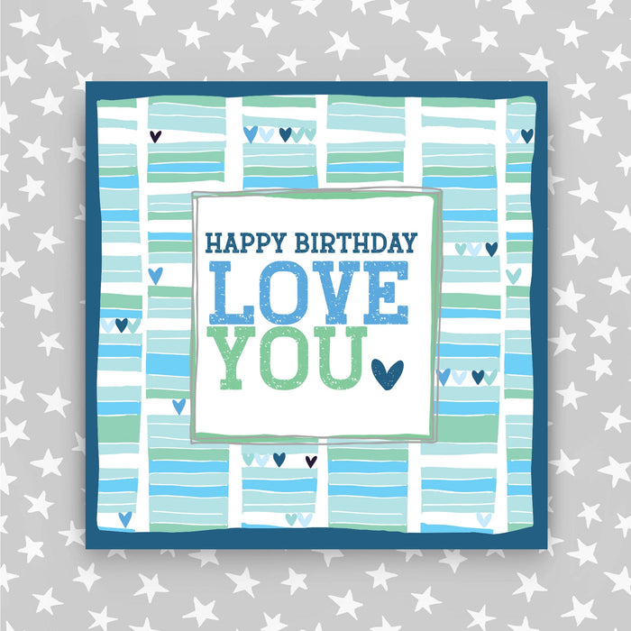 Happy Birthday - Love you Card (TF90)