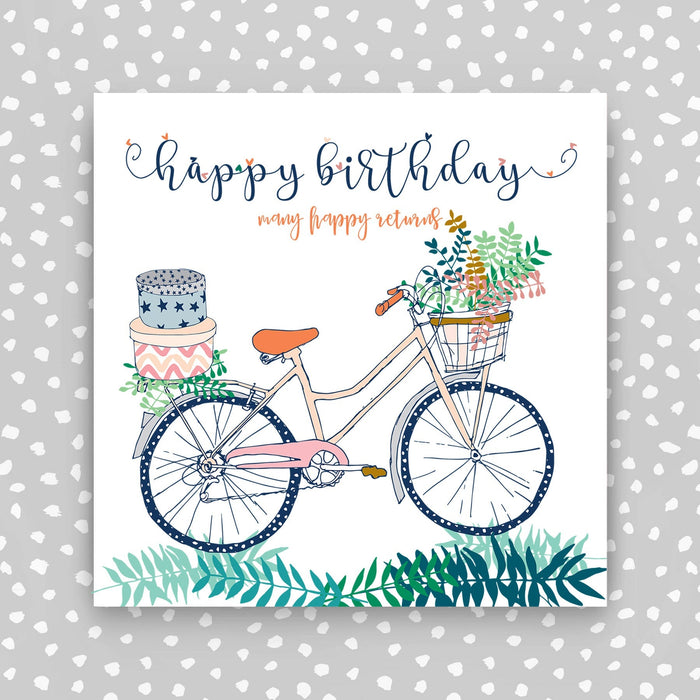 Happy Birthday  Card - Bike (TJ18)