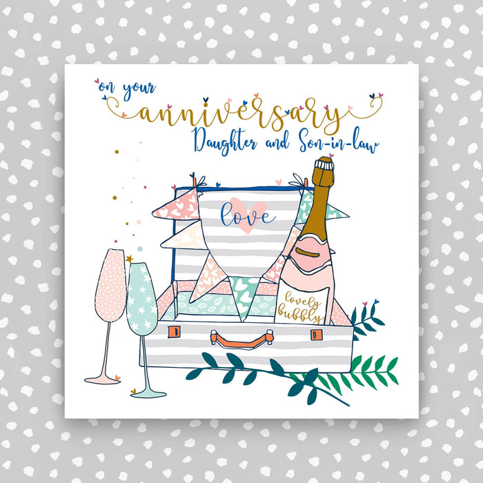 Daughter and Son-in-law Anniversary Card (TJ25)