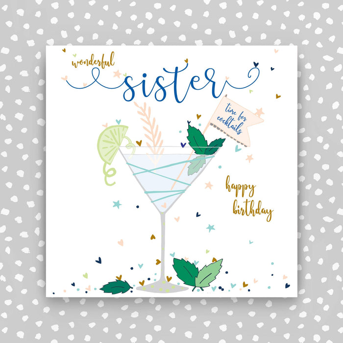 Happy Birthday Card - Sister (TJ54)