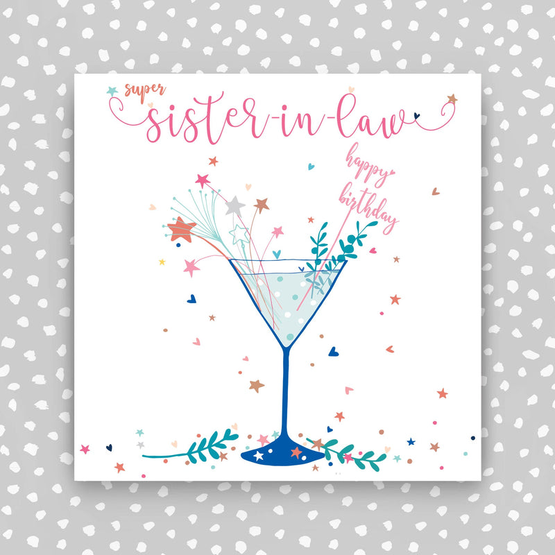 Happy Birthday  Card - Sister-in-law (TJ55)